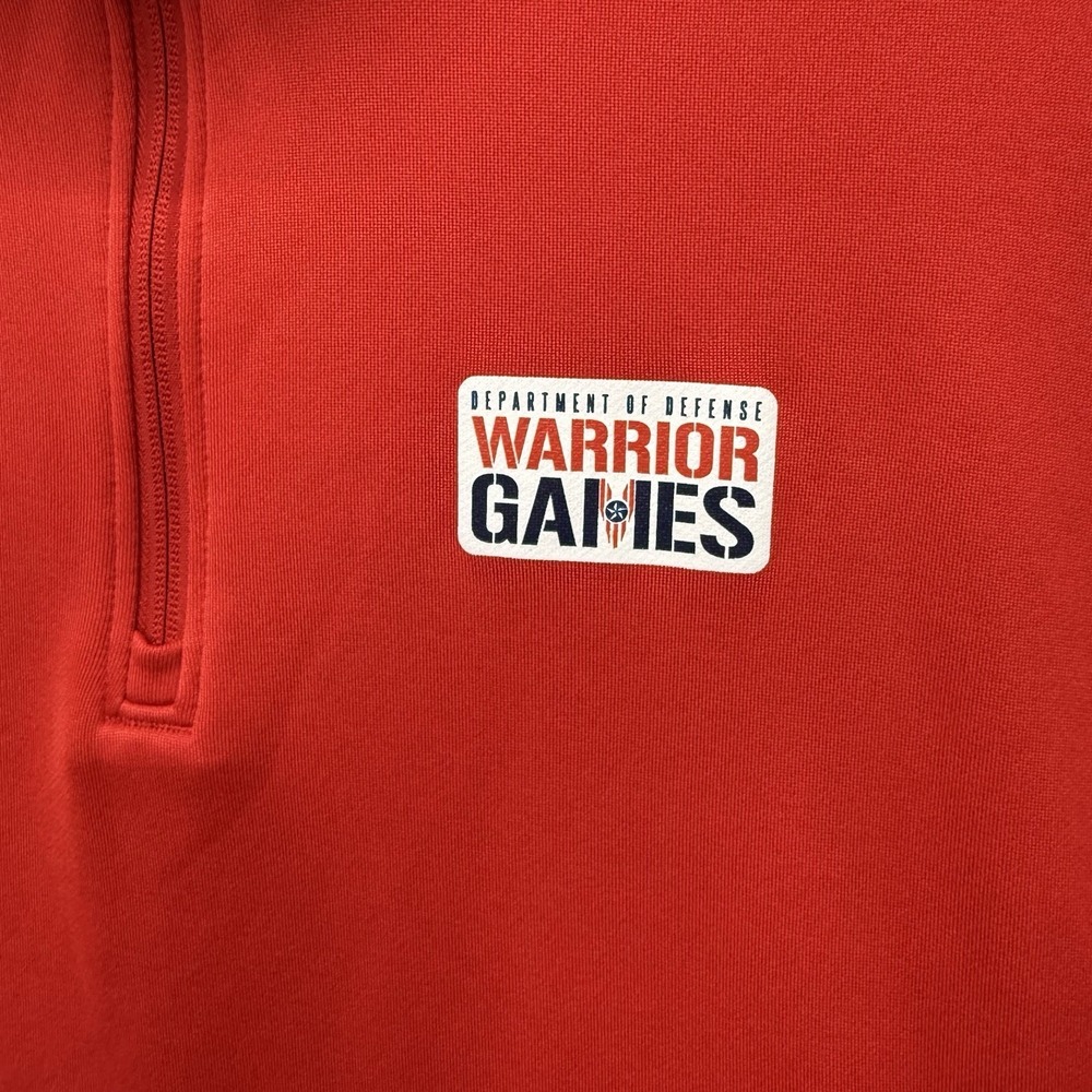Under Armour Warrior Games Marine Corps Pullover 1/4 Zip Men's Size Xl Shirt View 3